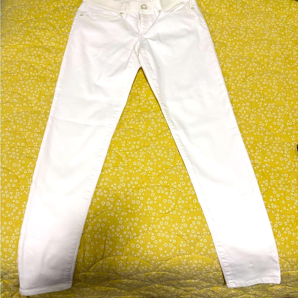 Lilly Pulitzer Women's Crisp White Skinny Jeans